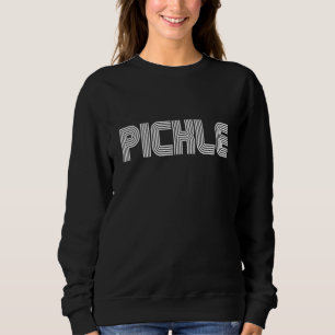 Sweatshirt Pickle Food Retro les années 70 80s
