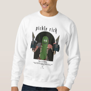 Sweatshirt Pickle Rick - Je suis un scientifique Citation gra