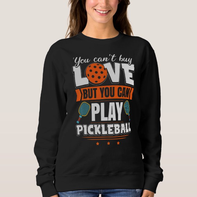 Sweatshirt Pickleball Joueur (Devant)