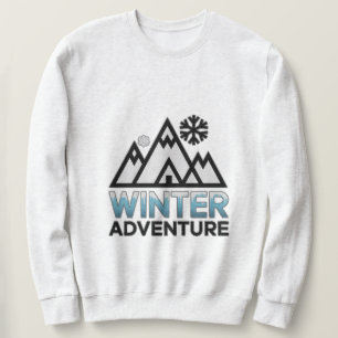 Sweatshirt Pics d'hiver