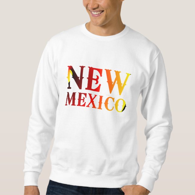 Sweatshirt PIÈCE EN T Nouveau Mexique (Devant)