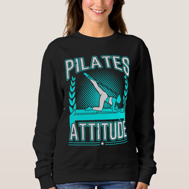 Sweatshirt Pilates Attitude Pilates Citations 1 (Devant)