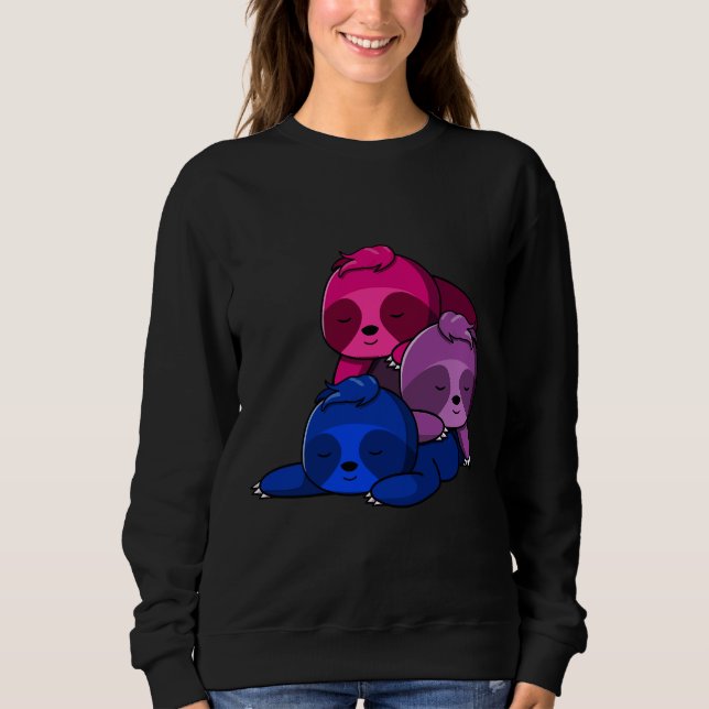 Sweatshirt Pile de fentes bisexuelle (Devant)