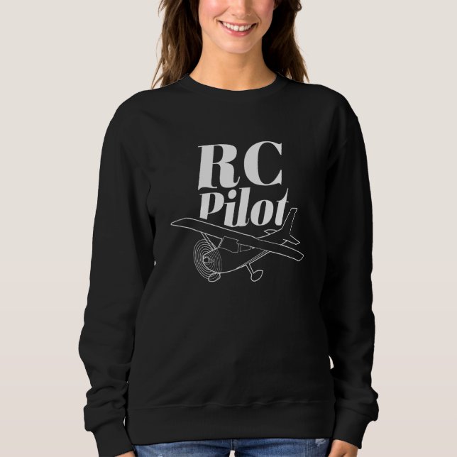 Sweatshirt Pilote Rc Contrôle Radio Télécommandé Vol (Devant)