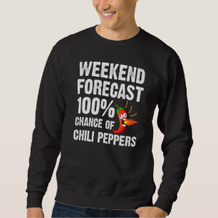 Sweatshirt Piment Pour Hommes Femmes Habanero Chilli Piquant
