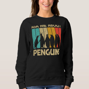 Sweatshirt Pingouin Pour Hommes Femmes Pingouins Oiseau Anima