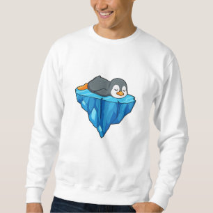 Sweatshirt Pingouin sur glace floc