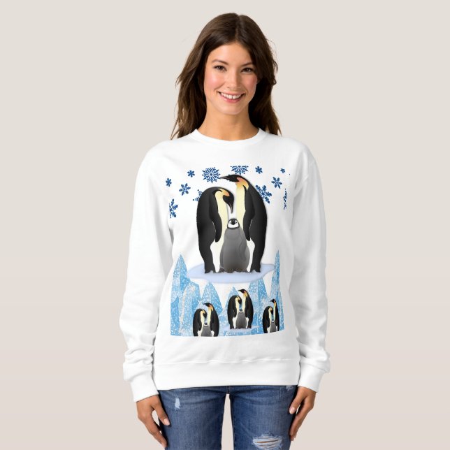 Sweatshirt Pinguin (Vorne ganz)