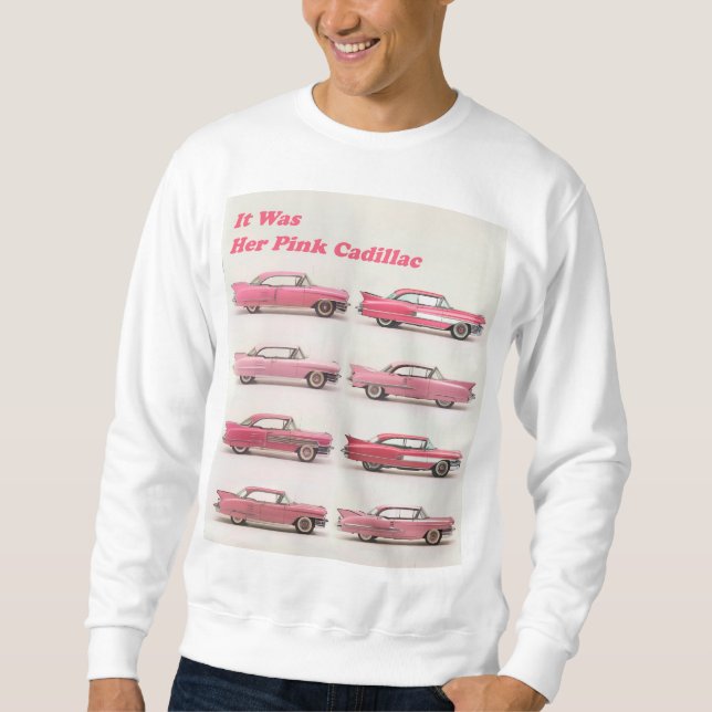 SWEATSHIRT PINK CADILLAC (Devant)