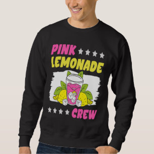Sweatshirt Pink Lemonade Crew Lemon Juice Boss 13