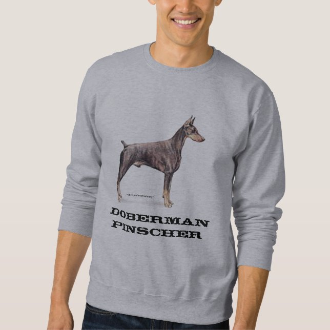 Sweatshirt Pinscher de dobermann (Devant)