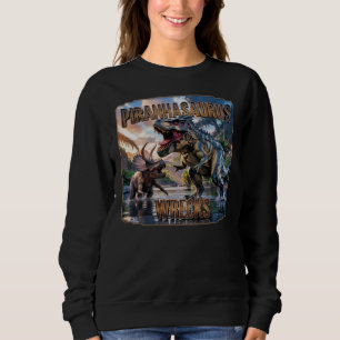 Sweatshirt Piranhasaurus Wrecks Photographique – Drôle Épouva