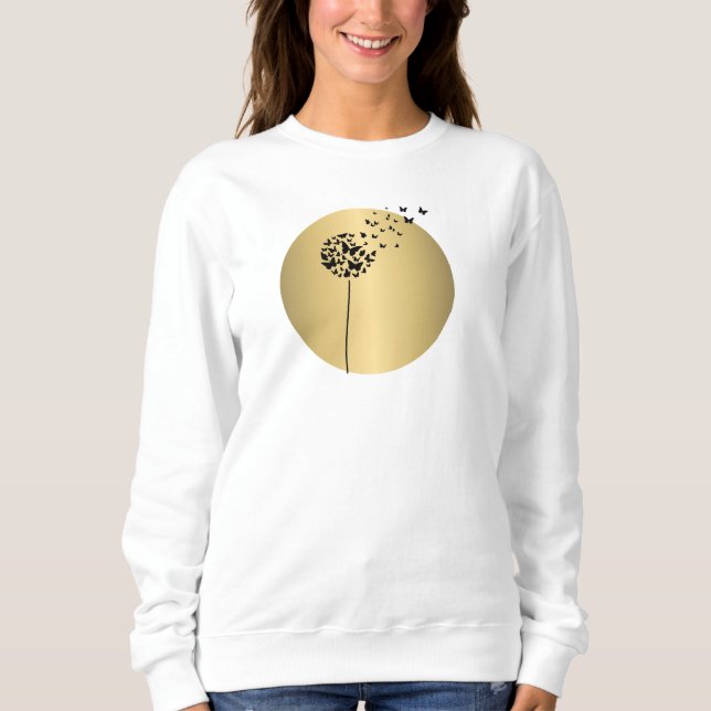 Sweatshirt Pissenlit Doré (Devant)