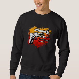 Sweatshirt Pistolet à détails cool
