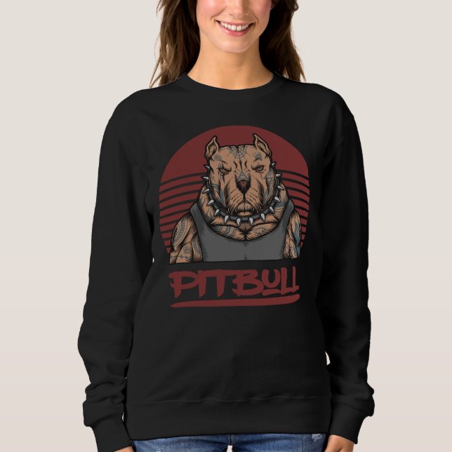 Sweatshirt Pitbull (Devant)