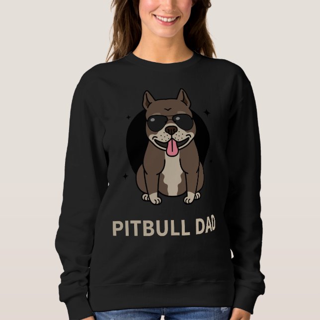 Sweatshirt Pitbull Daddy (Devant)