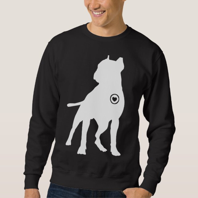 Sweatshirt Pitbull Love Classic 313 (Devant)