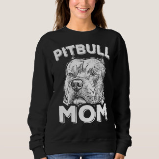Sweatshirt Pitbull Mama Proud Pit Bull Mom 329