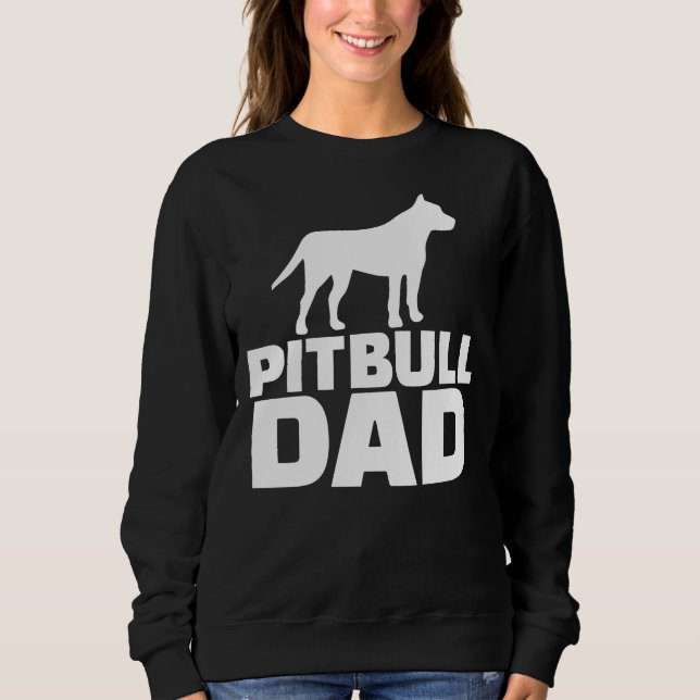 Sweatshirt Pitbull Papa Nouveau (Devant)