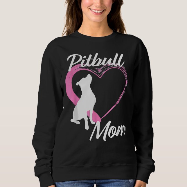 Sweatshirt Pitbull Pour Les Amateurs De Pitbull Mignonne Pitb (Devant)