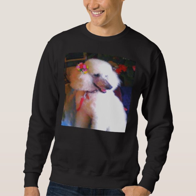 Sweatshirt Pixel Poodle (Devant)