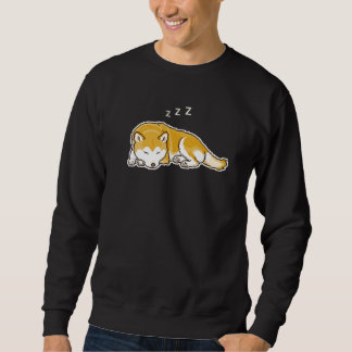 Sweatshirt Pixelart Shiba Inu Dog Snooing