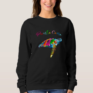 Sweatshirt Plage de Punta Cana République dominicaine Tortues