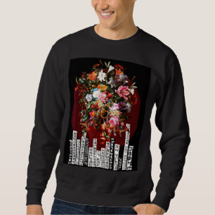 Sweatshirt Plaisir Floral Nature Originale Belle Oeuvre