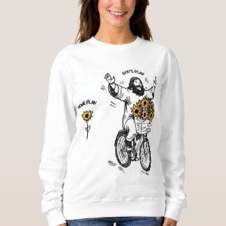 Sweatshirt Plan de Dieu contre plan