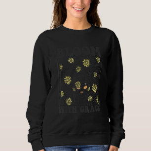 Sweatshirt Plan de jardinage botanique pour jardinier Bloom W
