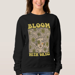Sweatshirt Plan de jardinage botanique pour jardinier Bloom W