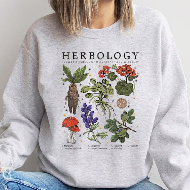 Sweatshirt Plante de l'herbologie (Créateur téléchargé)