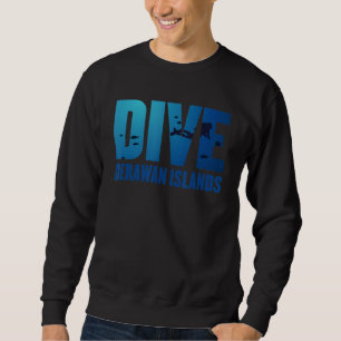 Sweatshirt Plongée sous-marine Top Derawan Islands Indonésie