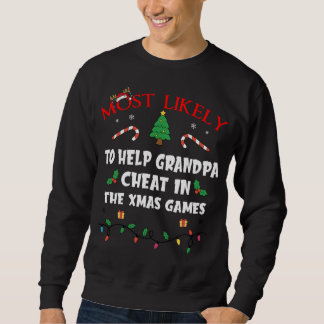Sweatshirt Plus susceptible d'aider grand-père à tricher aux