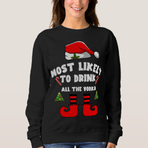 Sweatshirt Plus susceptible de boire toute la vodka