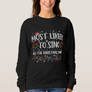 Sweatshirt Plus susceptible de chanter toutes les chansons de
