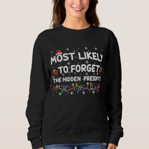 Sweatshirt Plus susceptible d'oublier les cadeaux cachés de N