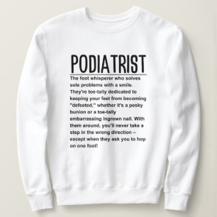 Sweatshirt Podiatre