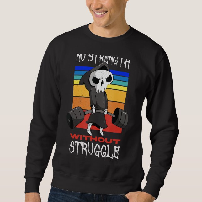 Sweatshirt Poids Pas De Force Sans Lutte (Devant)
