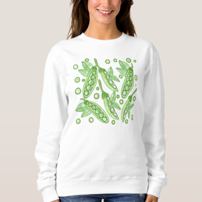 Sweatshirt Pois de légumes (Devant)