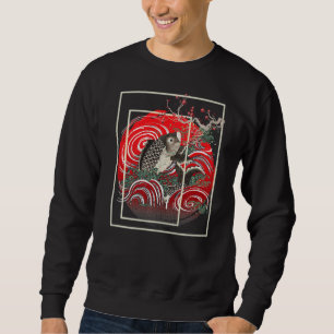 Sweatshirt Poisson carpe japonais Koi japonais