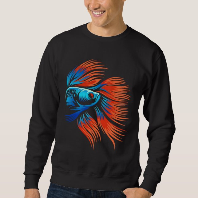 Sweatshirt Poisson classique (Devant)