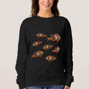 Sweatshirt Poisson clown 94