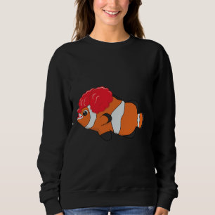 Sweatshirt Poisson clown parfait
