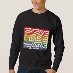Sweatshirt Poisson Iris Poisson Coloré