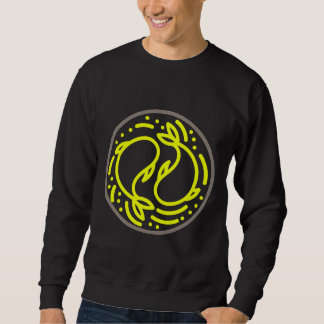 Sweatshirt Poisson jaune Yang