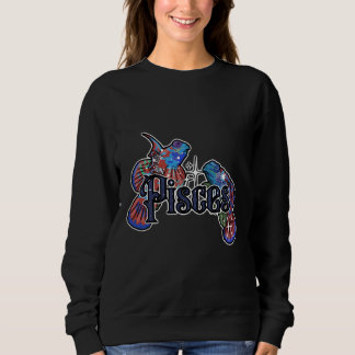 Sweatshirt Poisson zodiaque