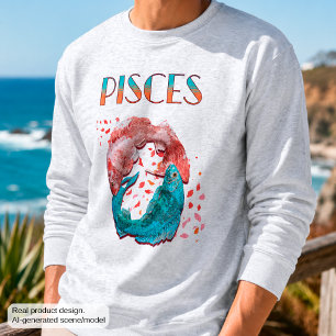 Sweatshirt Poissons Zodiaque Horoscope Eau Signe Astrologique