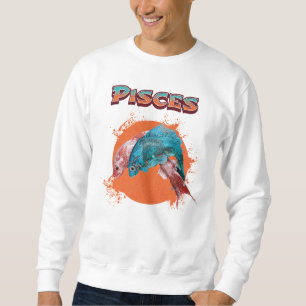 Sweatshirt Poissons Zodiaque Horoscope Signe d'Eau Astrologie