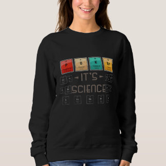 Sweatshirt Poker C'est Science Casino Amant Poker Bluff Carte